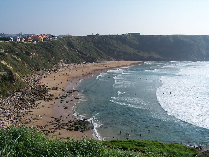 Playa de los locos Suances
